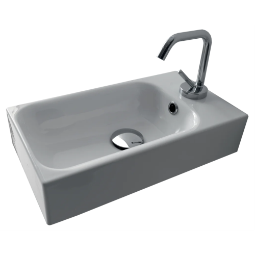 Раковина подвесная Kerasan Cento R 45x25 белая