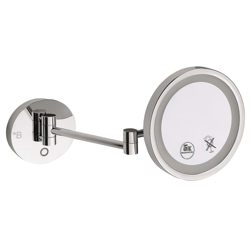 Косметическое зеркало с подсветкой Ø160 мм Bemeta