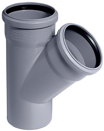 Тройник D110/110*45° НТЕА