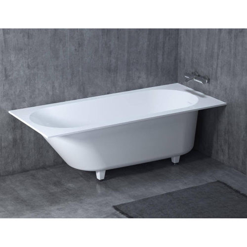 Ванна из искусственного камня Salini Ornella KIT S-Stone 170x75 белая матовая, с ножками Ванна из искусственного камня Salini Ornella KIT S-Stone 170x75 белая матовая, с ножками