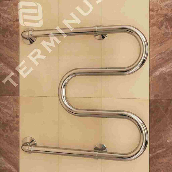 Полотенцесушитель водяной Terminus М-образный 50х50 хром