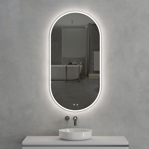 Зеркало с подсветкой AVS Агния 60x120 см, антипар