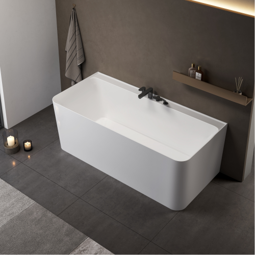 Акриловая ванна AVS Сканди 160x75 белая с донным клапаном Акриловая ванна AVS Сканди 160x75 белая с донным клапаном