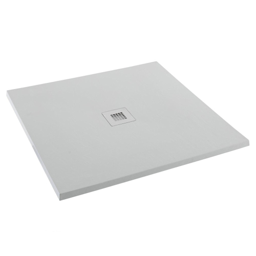 Поддон литьевой камень PRIORITY 100x100мм без сифона без накладки d=100 AQUANET