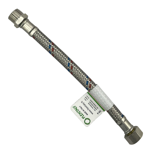 Подводка к смесителю Flexitaly 150020520RB DN8 3/8"н*3/8"в