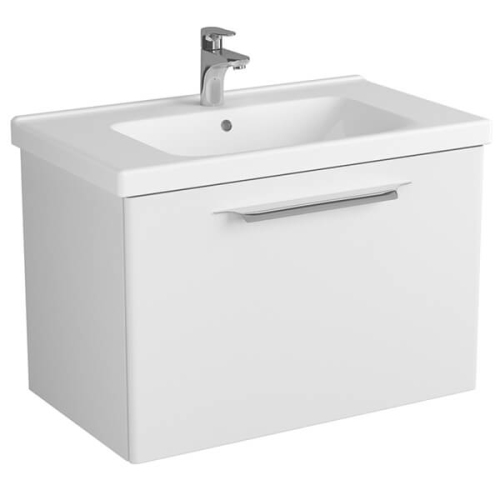 Тумба с раковиной 80 подвесная Lande DIBORG 775215+640207