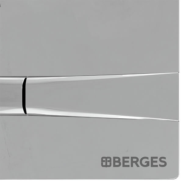 Кнопка смыва Frame F3 Berges 040053