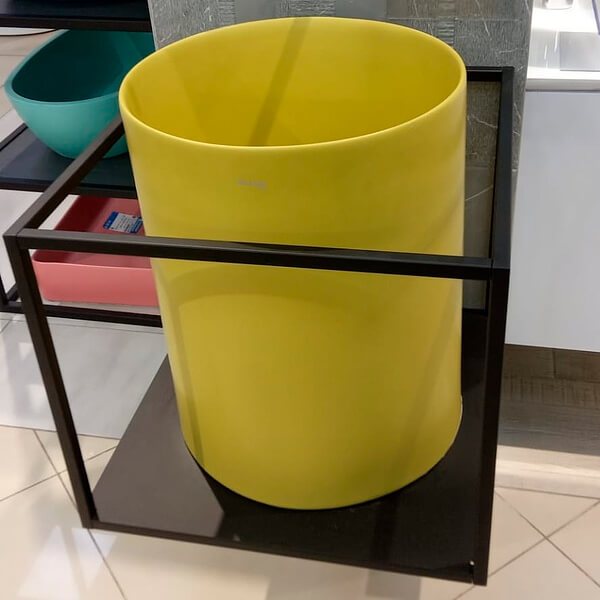 Раковина с металлической консолью Galassia 7305OC+2081NE