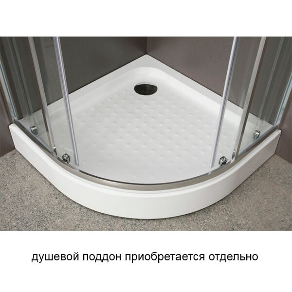 Душевой уголок BelBagno Uno UNO-R-2-80-C-Cr 80х80 профиль хром, прозрачное стекло Душевой уголок BelBagno Uno UNO-R-2-80-C-Cr 80х80 профиль хром, прозрачное стекло