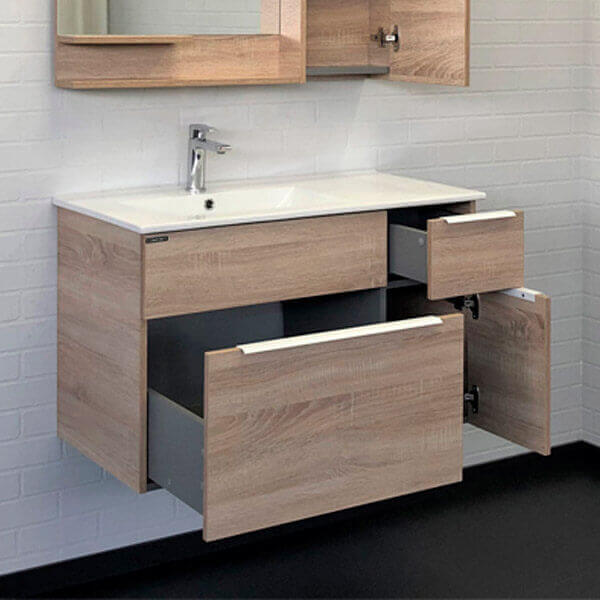 Тумба с раковиной 90 подвесная Варна COMFORTY 00-00009919