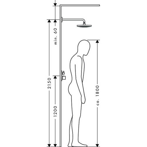 Верхний душ Raindance E Air Hansgrohe 27376000 Верхний душ Raindance E Air Hansgrohe 27376000