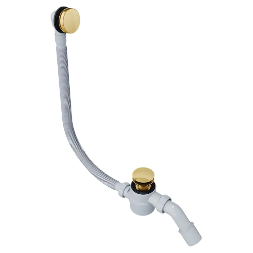 ARIN.3210GL Слив-перелив 60/80/100 см (золото) с функцией очистки сверху EXCELLENT