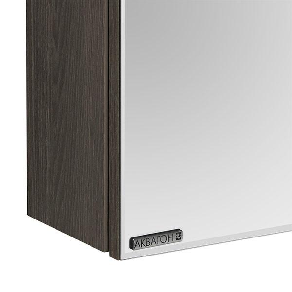 Зеркальный шкаф 600 Стоун Акватон 1A231502SXC80 Зеркальный шкаф 600 Стоун Акватон 1A231502SXC80