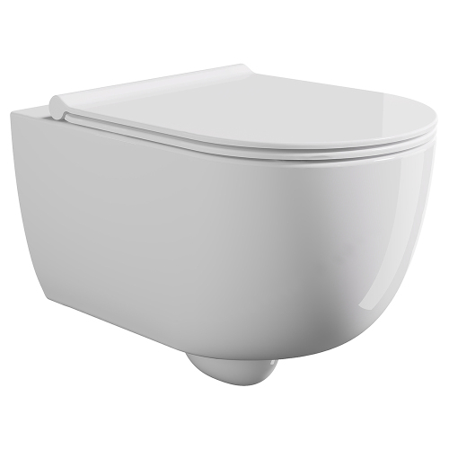 Унитаз подвесной Alice Unica 32254101SET безободковый, белый