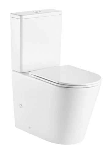 Унитаз-компакт AVS Фотон безободковый, белый Унитаз-компакт AVS Фотон безободковый, белый