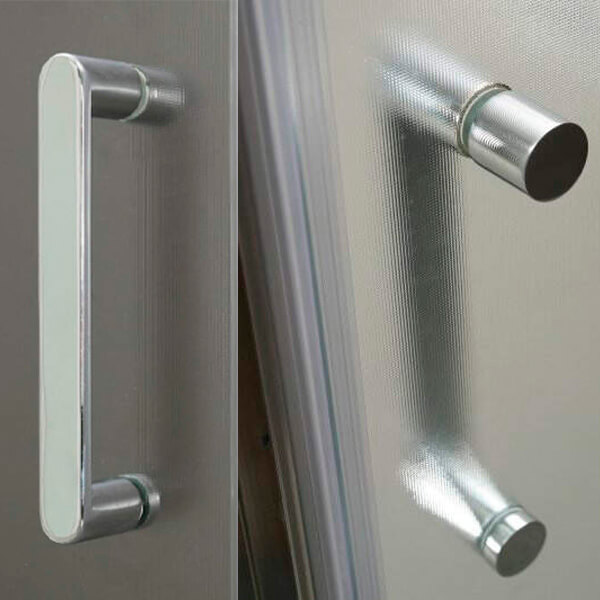 Душевая дверь в нишу BelBagno Uno UNO-195-BF-1-120-C-Cr 120 профиль хром, прозрачное стекло