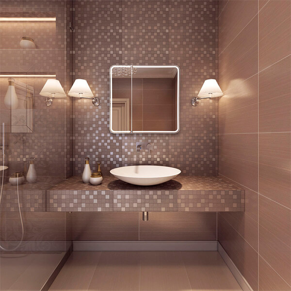 Зеркальный шкаф 80x80 см Зеркальный шкаф 80x80 см