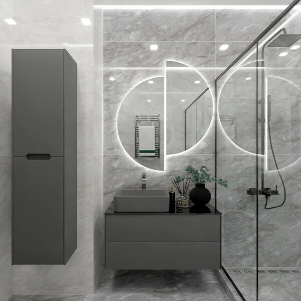 Керамогранит 60x120 полированный Advik Grey AVS by Colortile