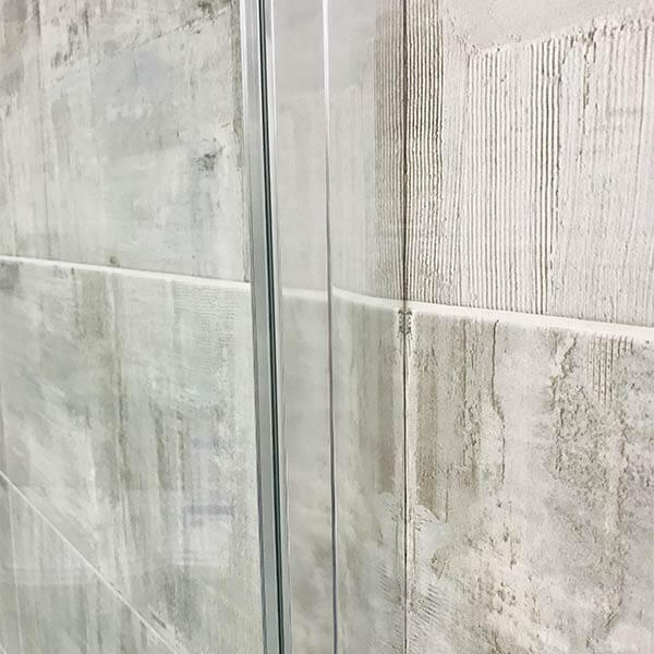 Неподвижная стенка AVS для Квант/ Квант Макс 90 профиль хром, стекло прозрачное