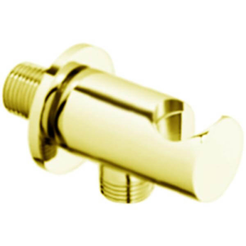 Шланговое подключение с держателем золото Cezares CZR-AI4-03/24