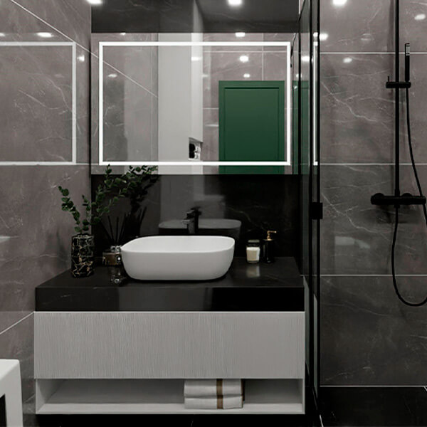 Керамогранит 60x120 полированный Armani nero AVS by Colortile Керамогранит 60x120 полированный Armani nero AVS by Colortile