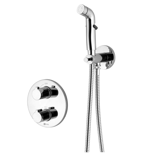 Гигиенический душ со смесителем Lemark Yeti LM7819C С ВНУТРЕННЕЙ ЧАСТЬЮ, хром