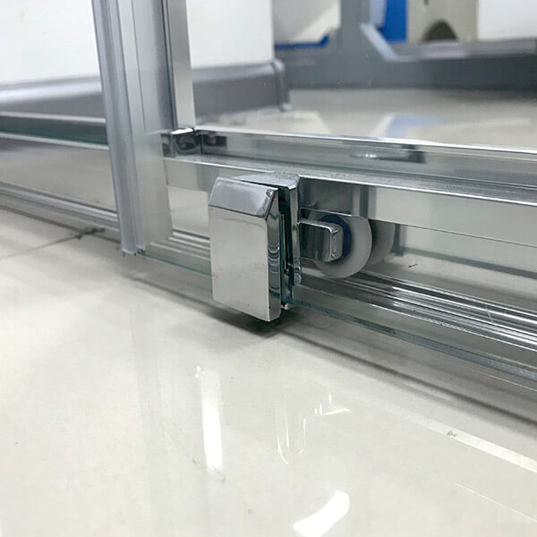 Душевая дверь в нишу AVS Квант Макс 150 профиль хром, стекло прозрачное