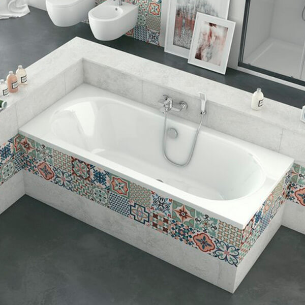 Акриловая ванна Excellent Oceana 180x80 белая, без каркаса Акриловая ванна Excellent Oceana 180x80 белая, без каркаса