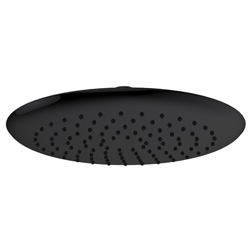 Верхний душ AVS 811-643-MB 25 см черный матовый