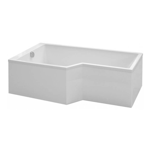 Акриловая ванна Jacob Delafon Bain Douche NEO 160х90 L белая, без каркаса