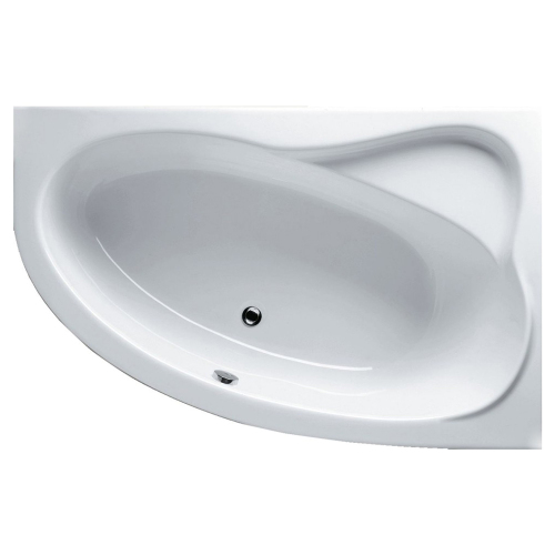 Акриловая ванна Riho Lyra 170х110 L белая, с ножками и экраном Акриловая ванна Riho Lyra 170х110 L белая, с ножками и экраном