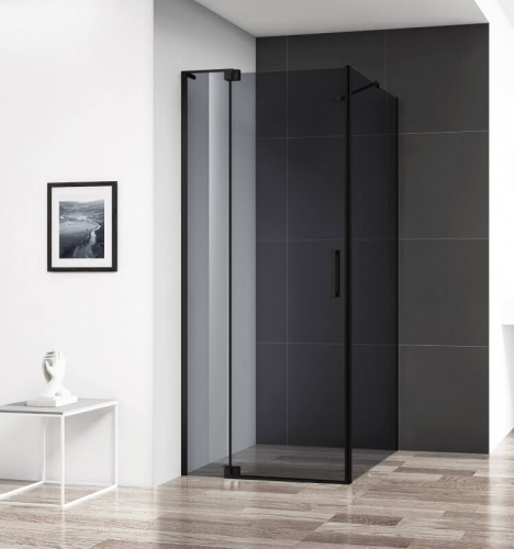 Душевой уголок Cezares Slider SLIDER-AH-1-90-100/110-GRIGIO-NERO 90х100-110 профиль черный, черное стекло Душевой уголок Cezares Slider SLIDER-AH-1-90-100/110-GRIGIO-NERO 90х100-110 профиль черный, черное стекло