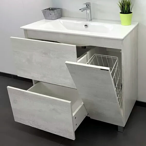 Тумба с раковиной 90 напольная Верона COMFORTY 00-00001972