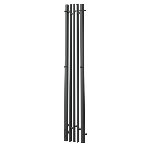 Полотенцесушитель электрический Point Фрея PN20732GB П2 21x120 графит матовый Полотенцесушитель электрический Point Фрея PN20732GB П2 21x120 графит матовый