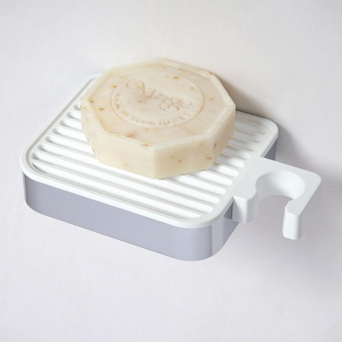 Мыльница подвесная AVS Ruf с держателем для душа, хром