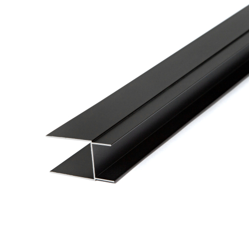 Профиль добавочный AVS Вектор 2,7 см, черный матовый