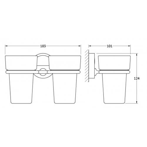 Стакан Elite Classic K042