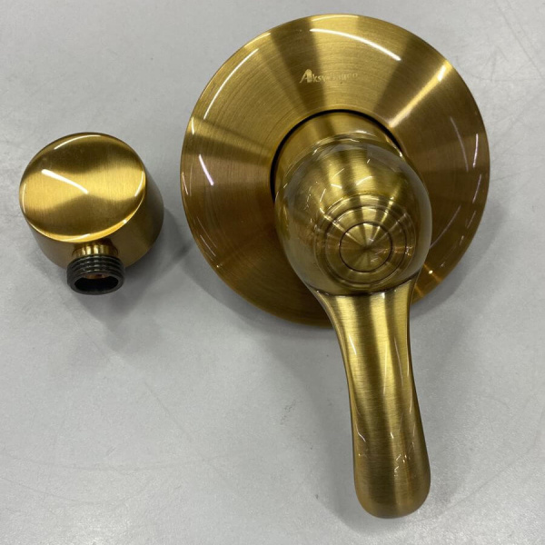 Смеситель для душа Aksy Bagno Biti Light 330L бронза