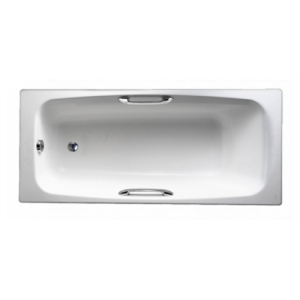 Чугунная ванна Jacob Delafon Diapason 170х75 белая, с отверстием для ручек