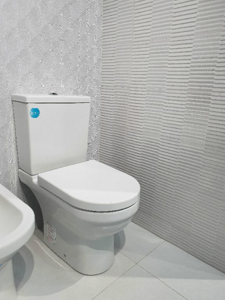 Унитаз-компакт VitrA S50 9797B003-7204 безободковый с микролифтом