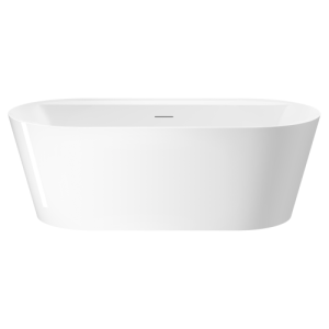 Акриловая ванна AVS Герда 170x80 белая, с донным клапаном