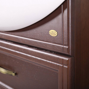 Мебель для ванной ASB Wood Line Берта 85 антикварный орех Мебель для ванной ASB Wood Line Берта 85 антикварный орех