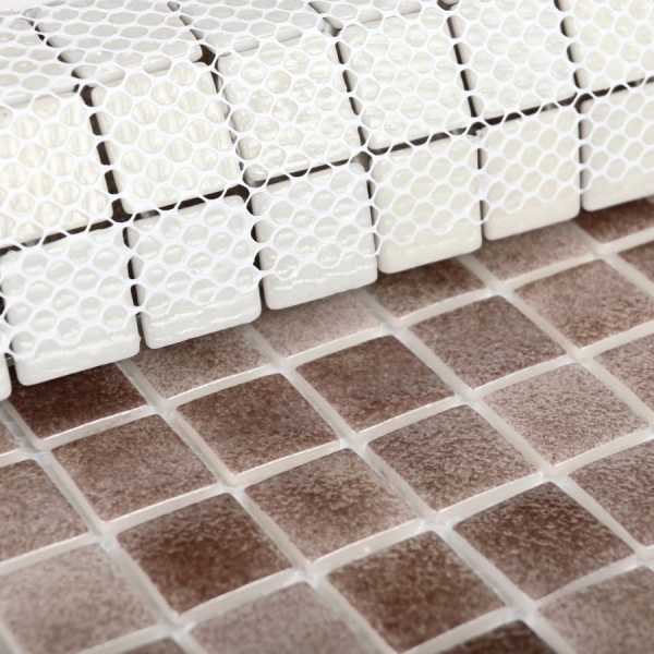 Мозаика Bonaparte Atlantis Moca 31,5x31,5 стеклянная