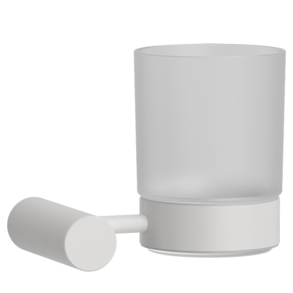 Стакан подвесной AVS Slimmer, белый матовый