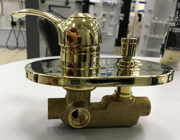 Смеситель для душа Cezares LIRA-VDIM-03 золото