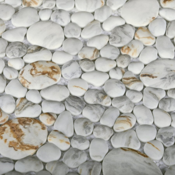 Мозаика Bonaparte Point Beige 30,5x30,5 стеклянная