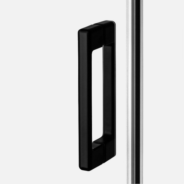Душевой уголок New Trendy Prime Black 120х100 R профиль черный матовый, стекло прозрачное Душевой уголок New Trendy Prime Black 120х100 R профиль черный матовый, стекло прозрачное