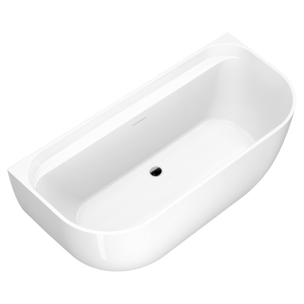 Акриловая ванна AVS Артемида 170x80 белая с сливом-переливом и донным клапаном Акриловая ванна AVS Артемида 170x80 белая с сливом-переливом и донным клапаном