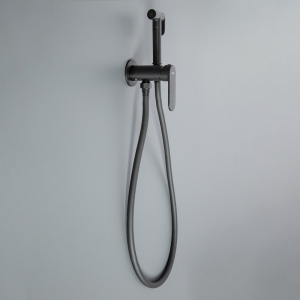 Гигиенический душ со смесителем AVS Beauty черный матовый Гигиенический душ со смесителем AVS Beauty черный матовый