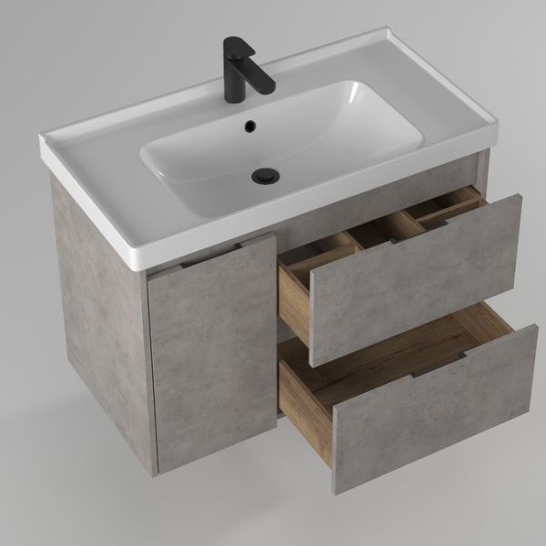 Тумба с раковиной Briz Чикаго 241 03-20090-15H 90 см